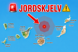 Det kraftigste jordskjelvet nær Gran Canaria siden 1989 merket på flere øyer